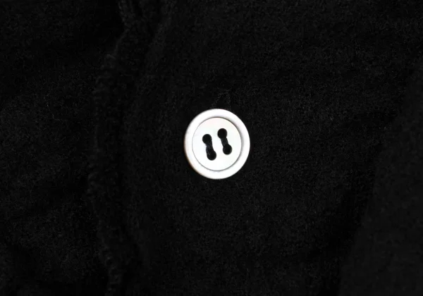 tricot COMME des GARCON Fulling Wool Frill Dress K-164838_005