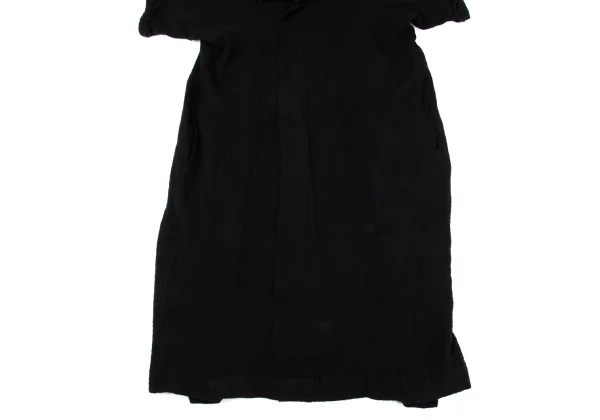 tricot COMME des GARCON Fulling Wool Frill Dress K-164838_009