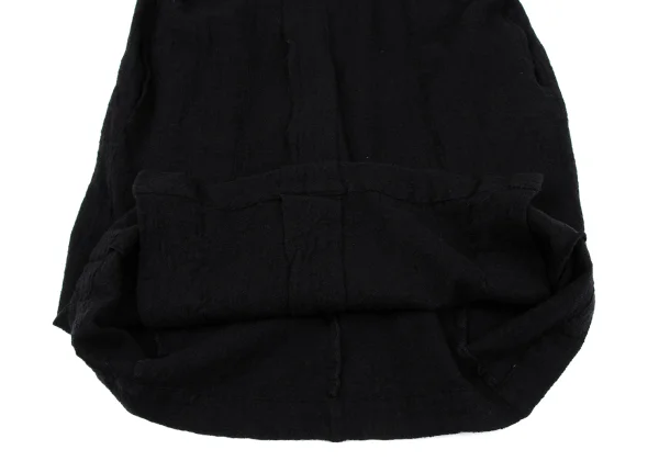 tricot COMME des GARCON Fulling Wool Frill Dress K-164838_012