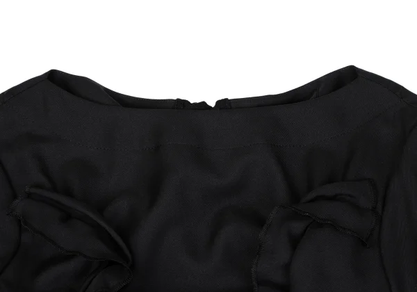 tricot COMME des GARCON Frill Pasted Poly Dress K-164839_004