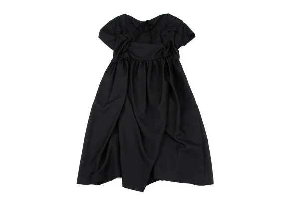 tricot COMME des GARCON Frill Pasted Poly Dress K-164839_012