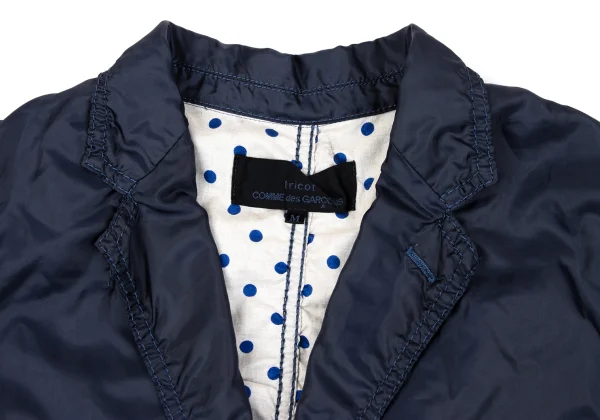tricot COMME des GARCON Dyed Puckering Poly Jacket K-164840_004