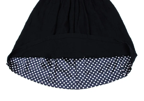 tricot COMME des GARCON Fulling Wool Dot Lining Skirt K-164842_007