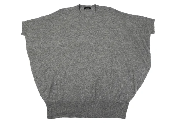 zucca Cashmere Blended Wool Silk Drape Knit Top K-164845_002