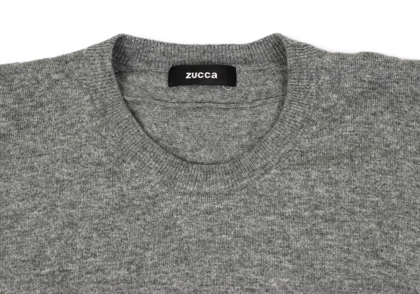 zucca Cashmere Blended Wool Silk Drape Knit Top K-164845_003