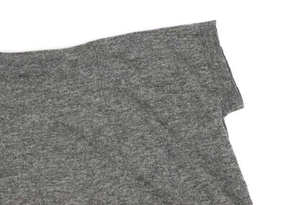 zucca Cashmere Blended Wool Silk Drape Knit Top K-164845_004