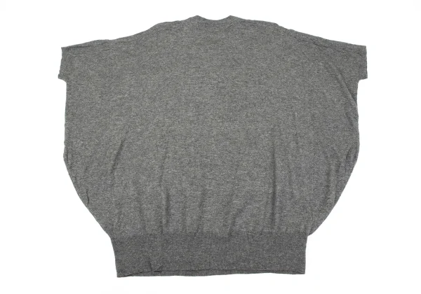 zucca Cashmere Blended Wool Silk Drape Knit Top K-164845_007