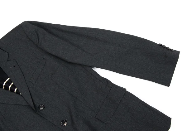 Jean Paul GAULTIER HOMME Stripe Lining Wool Jacket & Pants K-164850_004