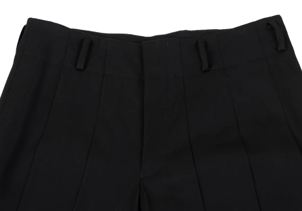COMME des GARCONS Wool Gaba Pleats Hakama Pants K-164855_003