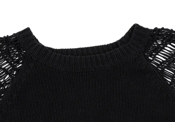 RISMAT by Y's Mesh Shoulder Knit Top K-164857_004