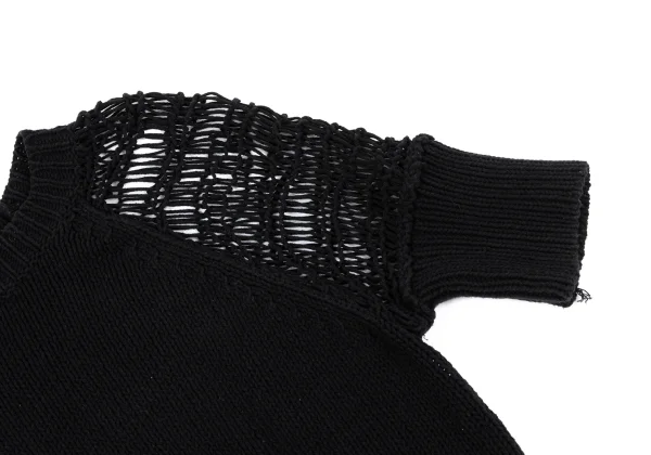 RISMAT by Y's Mesh Shoulder Knit Top K-164857_006