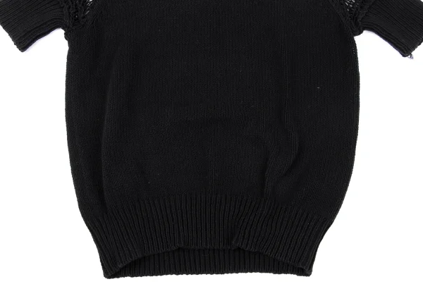 RISMAT by Y's Mesh Shoulder Knit Top K-164857_007