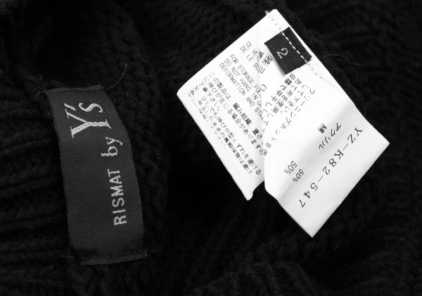 RISMAT by Y's Mesh Shoulder Knit Top K-164857_013