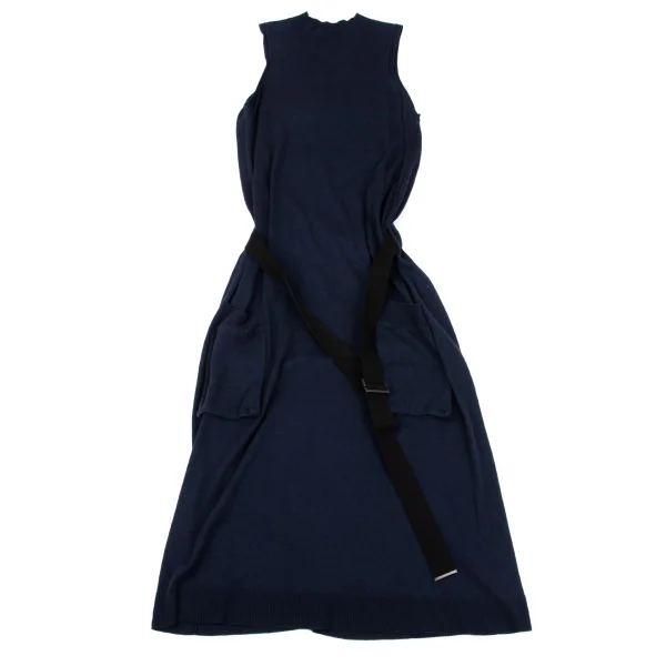 RISMAT by Y's Belted Sleeveless Knit Dress K-164858_002