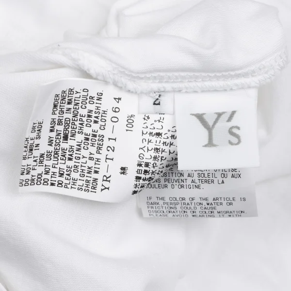 Y's Cotton Turtle Neck T Shirt K-164861_017