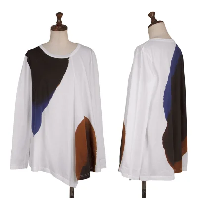 Y's Bleeding Printed Long Sleeve Top