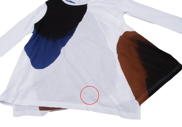 Y's Bleeding Printed Long Sleeve Top K-164862_009