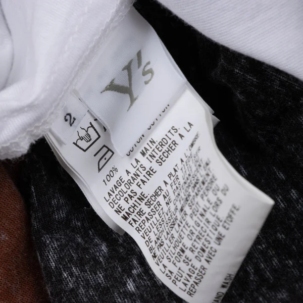 Y's Bleeding Printed Long Sleeve Top K-164862_020