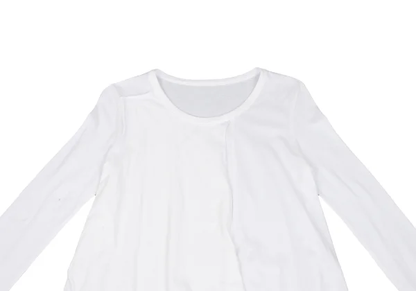 ワイズY's 顔料プリントペーストカットソー 白2 K-164863_003