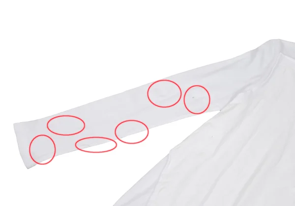 ワイズY's 顔料プリントペーストカットソー 白2 K-164863_005