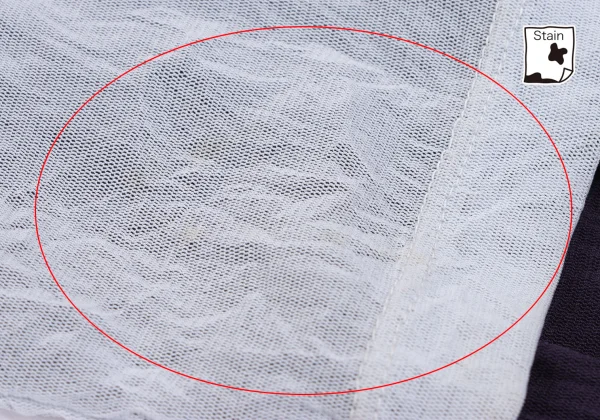 Y's Wrinkled Mesh Layered Long Sleeve Top K-164864_006