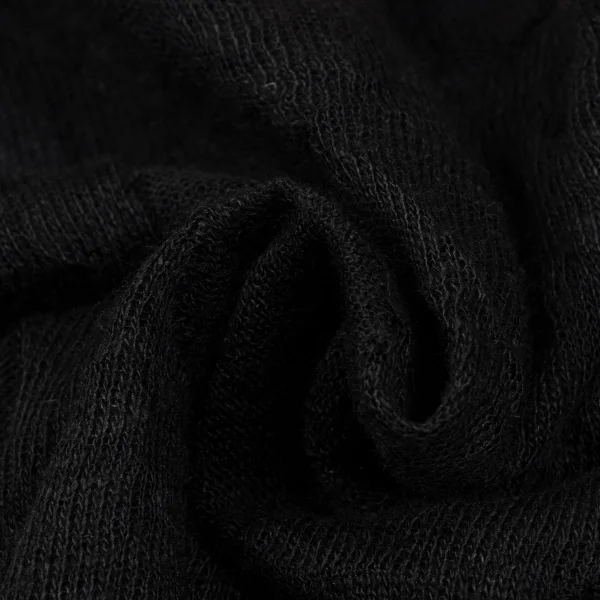 Y's Dot Woven Hem Glitter Short Sleeve Knit K-164865_013