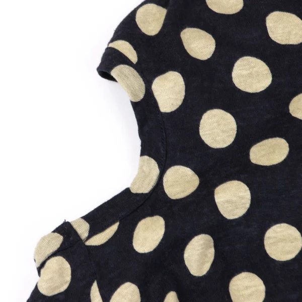 Y's Linen Blended Dot Pull-over Top K-164866_006