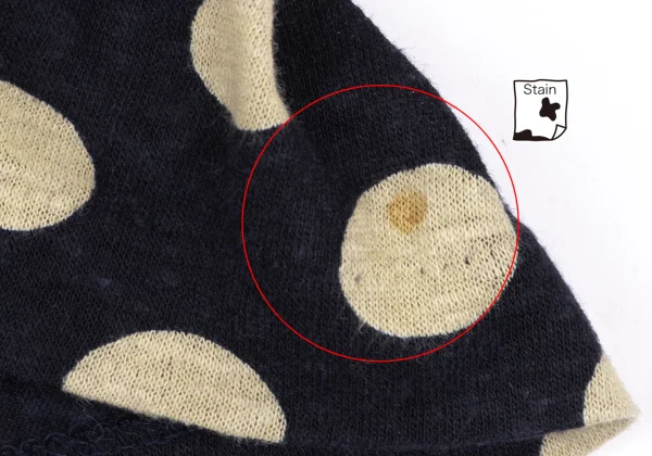 Y's Linen Blended Dot Pull-over Top K-164866_010