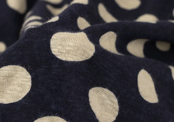 Y's Linen Blended Dot Pull-over Top K-164866_015