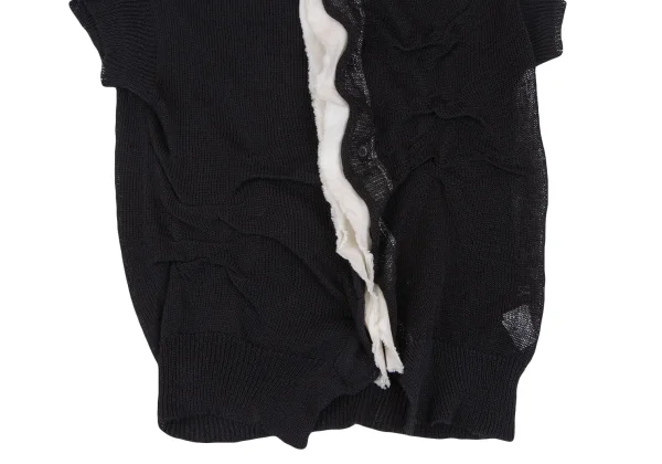 Y's Taping Mesh Knit Cardigan K-164867_006