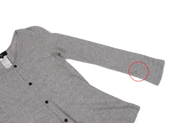 Y's Hem Switching Asymmetry Cardigan K-164868_006