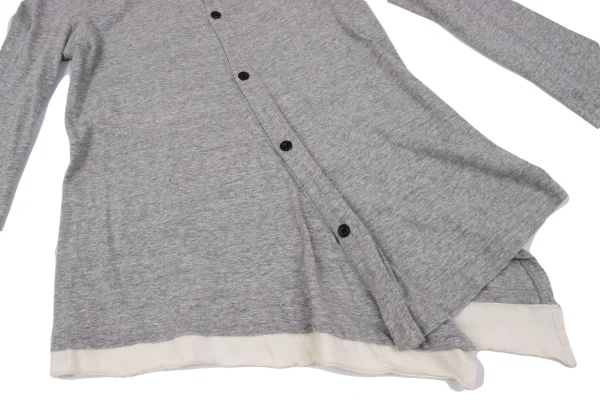 Y's Hem Switching Asymmetry Cardigan K-164868_009