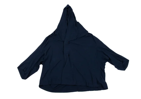 Y's Cotton Linen Dolman Hooded Cardigan K-164870_002