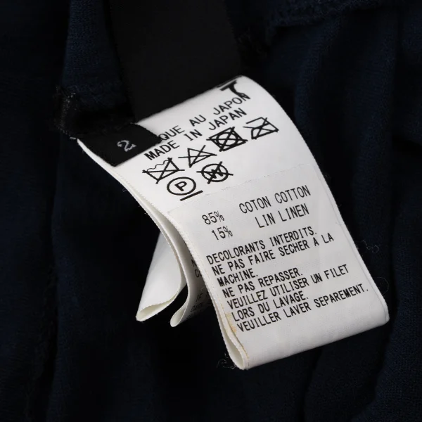 Y's Cotton Linen Dolman Hooded Cardigan K-164870_018