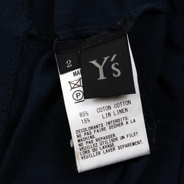 Y's Cotton Linen Dolman Hooded Cardigan K-164870_019