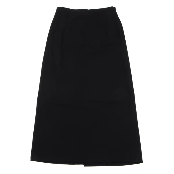 Y's Wool Gaba Tuck Slit Skirt K-164872_002