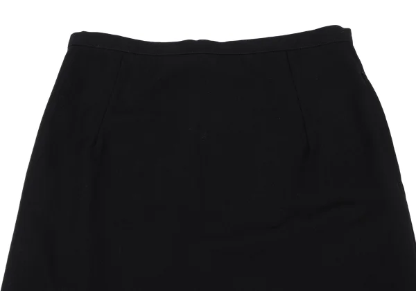 Y's Wool Gaba Tuck Slit Skirt K-164872_004