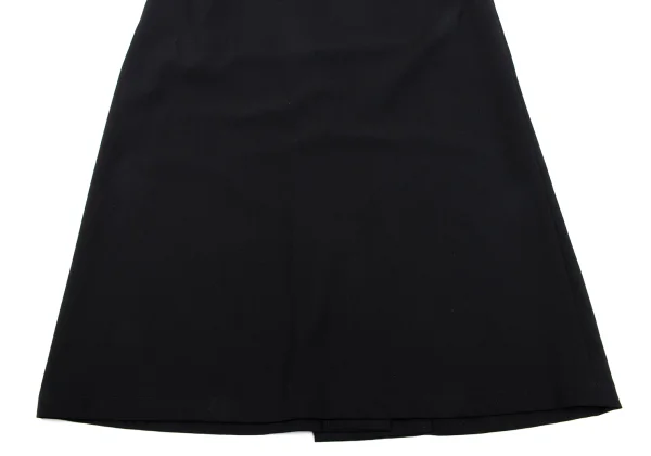 Y's Wool Gaba Tuck Slit Skirt K-164872_006