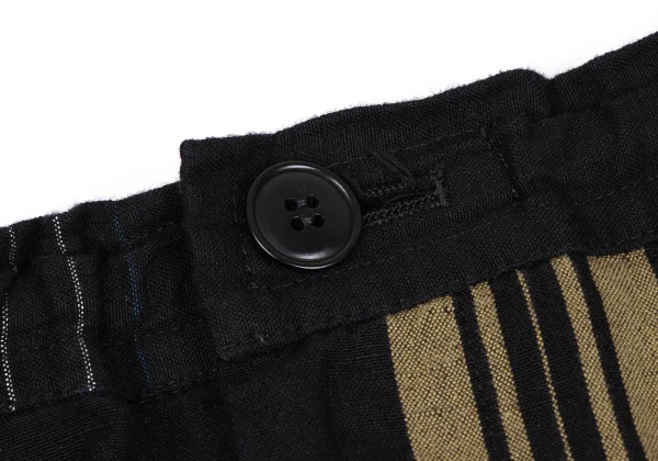 Y's Cotton Linen Line Skirt K-164874_006