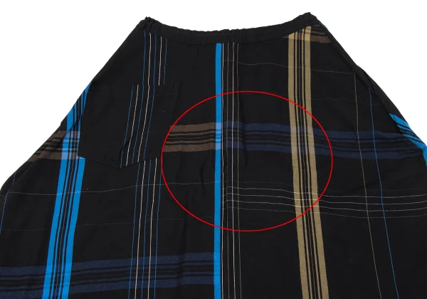 Y's Cotton Linen Line Skirt K-164874_012