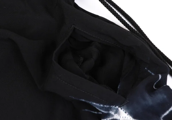 Y's Tie-Dye Graphic Printed Rayon Dropped Crotch Pants K-164875_006