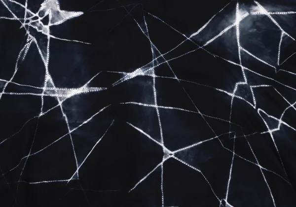 Y's Tie-Dye Graphic Printed Rayon Dropped Crotch Pants K-164875_011