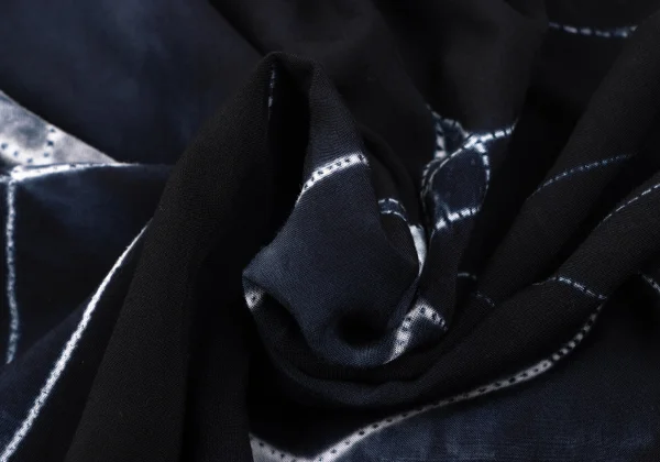 Y's Tie-Dye Graphic Printed Rayon Dropped Crotch Pants K-164875_012