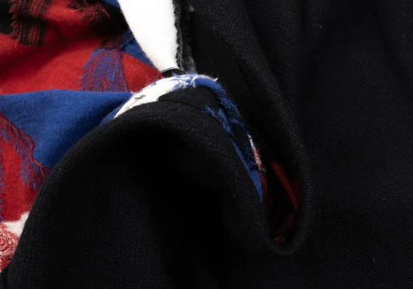 Y's Geometric Jacquard Cotton Wool Knit Skirt K-164876_012