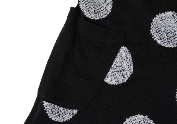 Y's Dot Embroidery Wool Knit Skirt K-164878_005