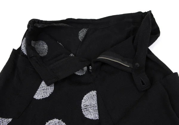 Y's Dot Embroidery Wool Knit Skirt K-164878_008