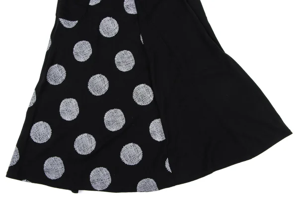 Y's Dot Embroidery Wool Knit Skirt K-164878_009
