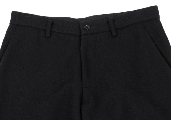 Y's Hem Belted Wool Flannel Pants K-164880_003