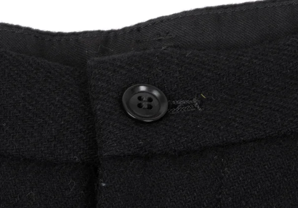 Y's Hem Belted Wool Flannel Pants K-164880_005