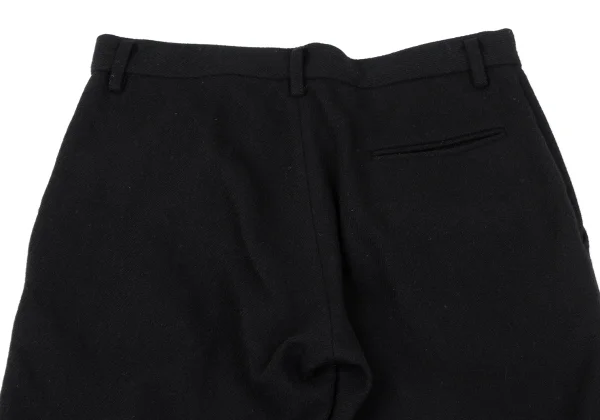 Y's Hem Belted Wool Flannel Pants K-164880_011